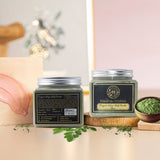 Ayurvedic indigo hair color with herbal ingredients